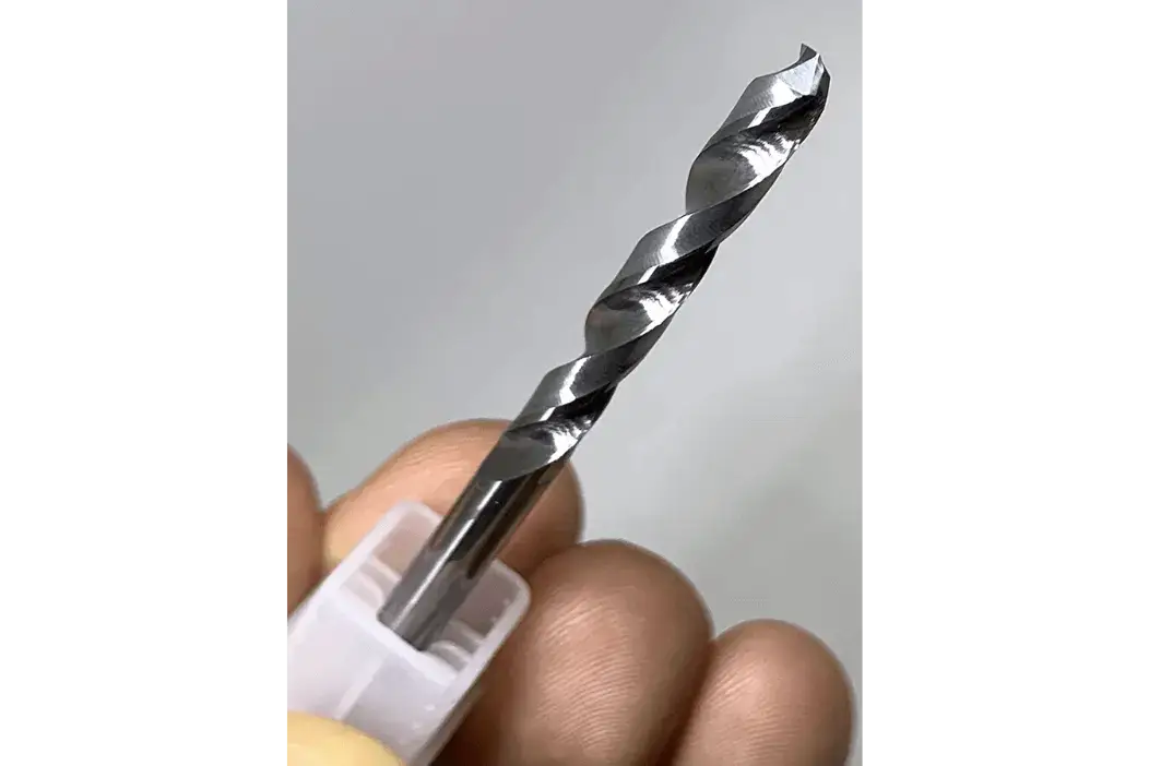 2/Pack Solid Carbide Drill Bit for Hardened Steel