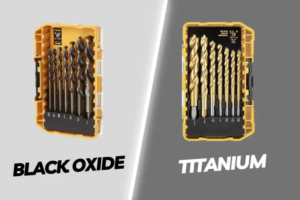 Black Oxide vs Titanium Drill Bits