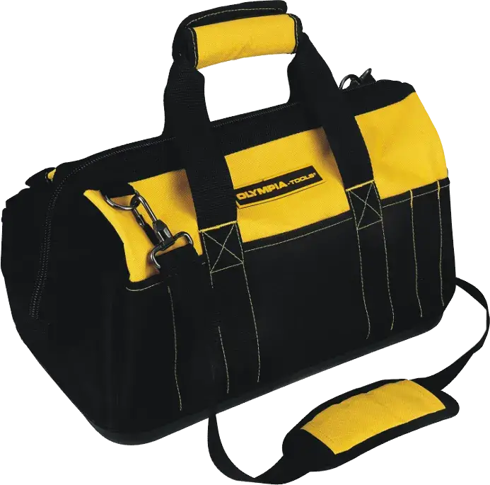 Olympia Tools 16 Inch Wide Mouth Tool Bag
