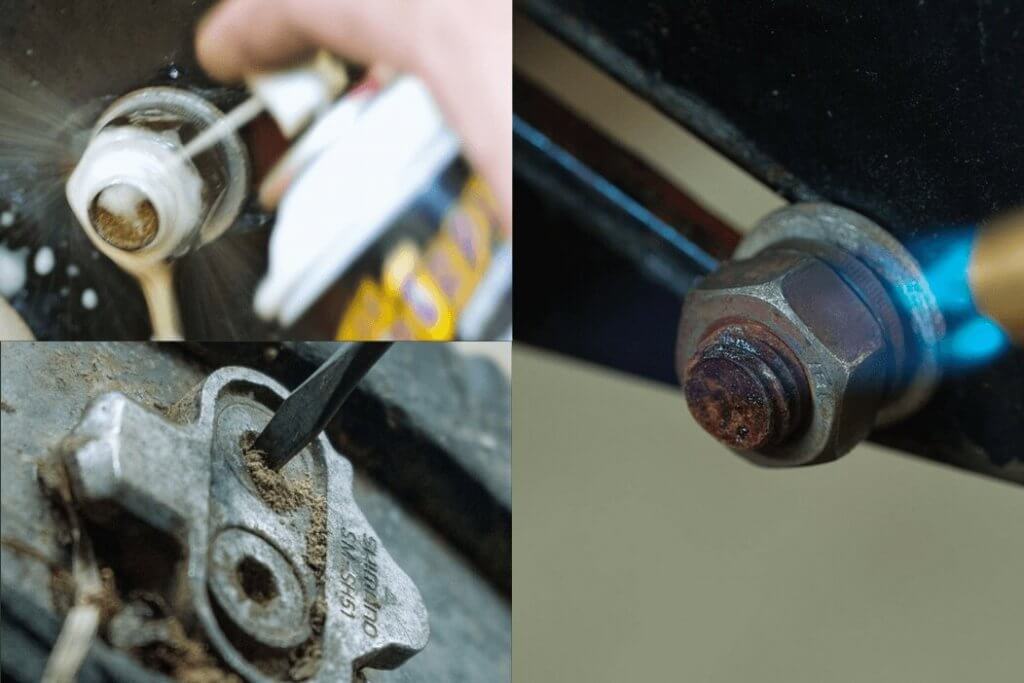 How to Remove Rusted Screw