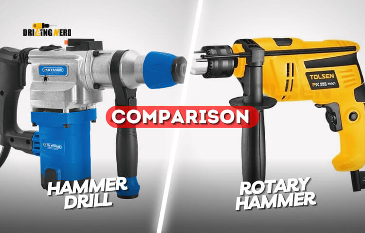 Hammer Drill Vs. Rotary Hammer